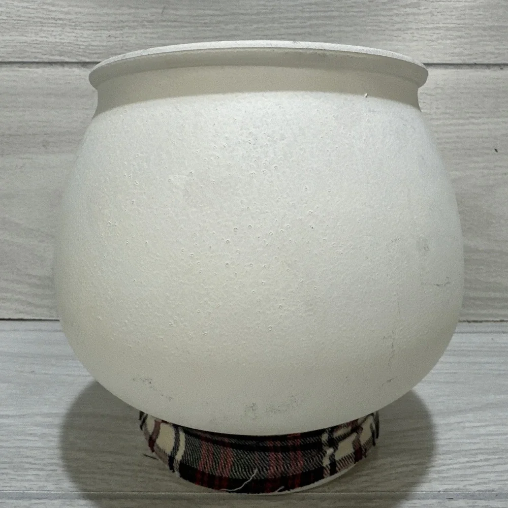 Handmade Painted Fishbowl Showman‎ Candle Holder 7x7